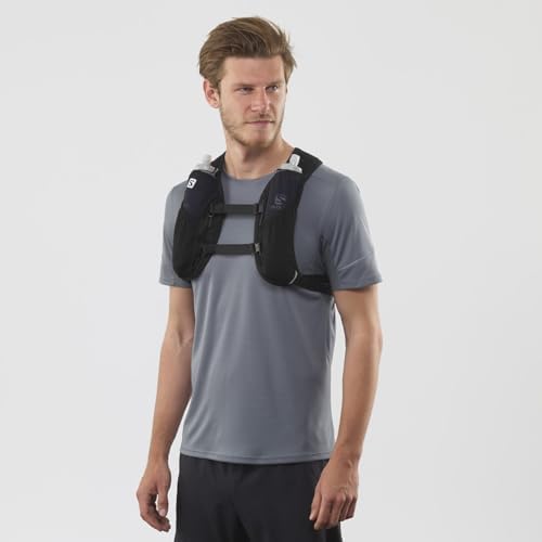 Salomon Agile 2 Set Unisex Running Vest with Flask Included, Essential Capacity - Image 2