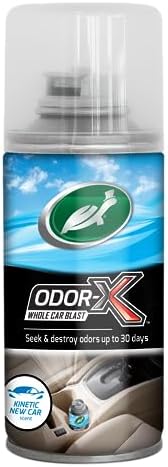 Turtle Wax Odor-X Whole Car Blast - New Car Scent Air Freshener