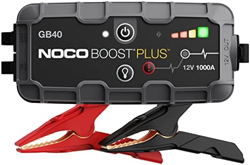 NOCO Boost Plus GB40 1000 Amp 12-Volt UltraSafe Portable Lithium Car Battery