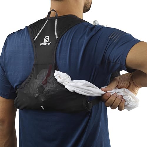 Salomon Agile 2 Set Unisex Running Vest with Flask Included, Essential Capacity - Image 10