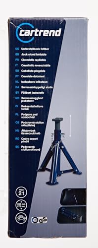 cartrend Stand, 2-ton load capacity, height-adjustable from 278 mm to 366 mm - Image 7