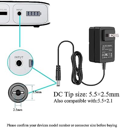 WUKUR Charger for Halo Bolt Charging Cord, 14V AC Adapter Compatible - Image 3