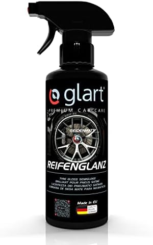 Glart 45RK Car Tyre Shine 500 ml with Sponge, for Tyre Dressing, Cleaning