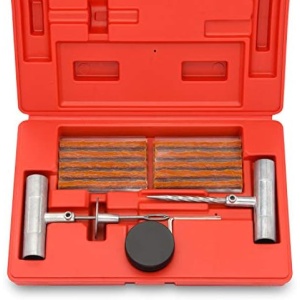 Tooluxe 50002L -35 Piece Tire Repair Universal Heavy Duty Tire Repair Kit