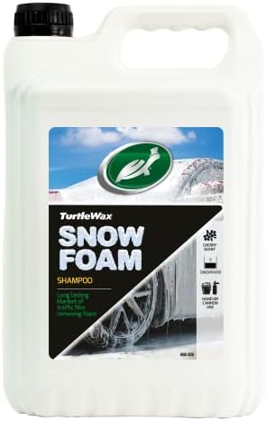 Turtle Wax Cherry Snow Foam 53111 - Thick, Rich Car Shampoo & Wash Removes