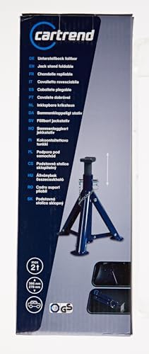 cartrend Stand, 2-ton load capacity, height-adjustable from 278 mm to 366 mm - Image 12