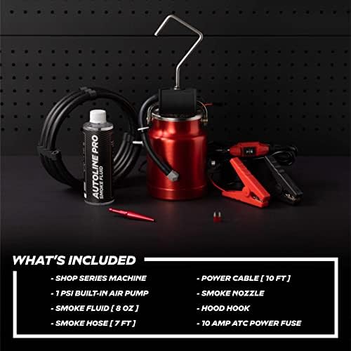 Automotive Smoke Machine | Built-in Air Motor | EVAP Vacuum Leak Detector Tester - Image 7