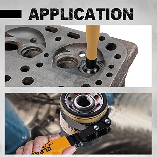 ELEAD 9-Piece Ultimate Oil Filter Wrench Set - Professional Oil Filter Removal - Image 8