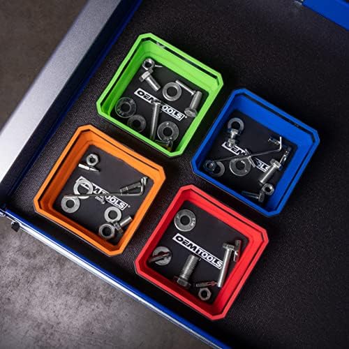 OEMTOOLS 26052 Magnetic Foldable Tray, 4 Pack Collapsible Bowl Set - Image 7