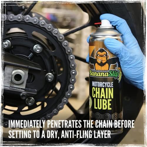 Tru-Tension | BananaSlip Motorcycle Chain Lube | Motorbike Anti-Fling Lubricant - Image 2