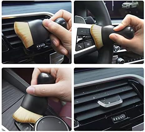 Car Interior Detailing Brush, Auto Interior Soft Hair Removal Brush - Image 5
