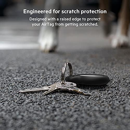 Belkin Apple AirTag Secure Holder with Key Ring - Durable Scratch Resistant Case - Image 4
