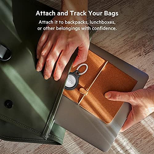 Belkin Apple AirTag Secure Holder with Key Ring - Durable Scratch Resistant Case - Image 6