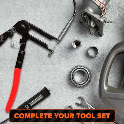 Radiator Hose Clamps Pliers Tool - Hose Clamp Plier Wire Clamp Tool Long Reach - Image 9